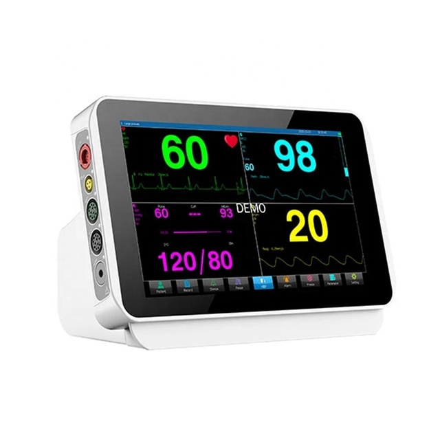Ysenmed YSPM710V Veterinary Patient Monitor ECG/RESP/TEMP/NIBP/SPO2/HR CE Certified Class II Medical Device Portable Monitor