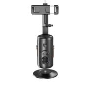 FUNSNAP Q04 2025 nueva llegada escritorio 360 rotación inteligente seguimiento instantáneo PTZ soporte mejor Selfie Stick teléfono seguimiento facial en vivo