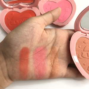 <span class=keywords><strong>Palette</strong></span> de fard à joues de haute qualité, rose blush, poudre pressée, marque privée, maquillage - Product Image 5