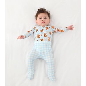 กางเกงเด็กอ่อนแบบมีเท้า 3 ชิ้น แพ็ค ผ้าฝ้ายใยไผ่ ระบายอากาศดี สวมใส่ง่าย เหมาะสำหรับเด็กผู้ชายและเด็กผู้หญิง - Product Image 5