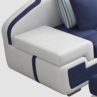 Canapé d'Angle Modulable de Luxe en Tissu, Design Contemporain Style Européen pour Maison Moderne, avec Chaise Longue