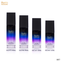 Flacon pompe cosmétique en verre personnalisé avec logo, 15 ml-40 ml, emballage de luxe pour sérum visage, lotion, base de maquillage