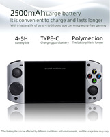 Console de jeu portable 09 Ultra 5,1 pouces, résolution 960x540, 2500 mAh, joystick 3D classique, lecteur de jeux vidéo rétro