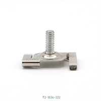 Clip de suspension de plafond prix usine à utiliser avec le clip de boucle de barre en T en métal 1/4-20 pour éclairage sur rail