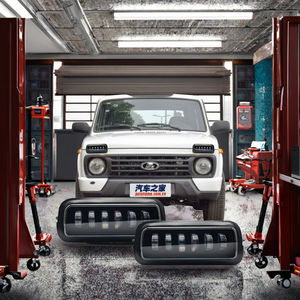 Accesorios de Estilo para Automóviles, Luces Intermitentes, Luces de Circulación Diurna LED DRL, 6500K, Blanco Natural, 10-16V para Lada <span class=keywords><strong>Niva</strong></span> 4x4 - Product Image 3