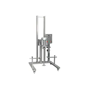 Stainless Steel Mixing Tank Chemicals Making Liquid Soap Cosmetic Mixer Machine