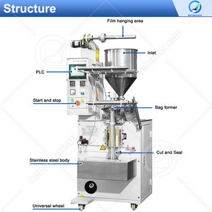 เครื่องบรรจุถุงขนาดเล็กซอสมะเขือเทศ9กรัมสำหรับน้ำผึ้งน้ำสลัดมหาสมุทร - Product Image 2