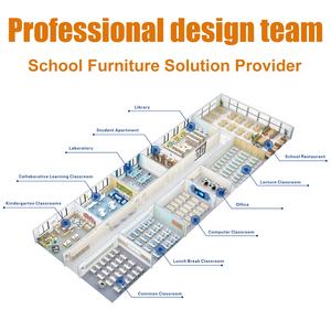 Silla <span class=keywords><strong>de</strong></span> Entrenamiento para Colegio con Tableta Integrada, Silla <span class=keywords><strong>de</strong></span> Estudio Escolar con Paleta <span class=keywords><strong>de</strong></span> Escritura, Silla <span class=keywords><strong>de</strong></span> Plástico para Estudiantes - Product Image 5