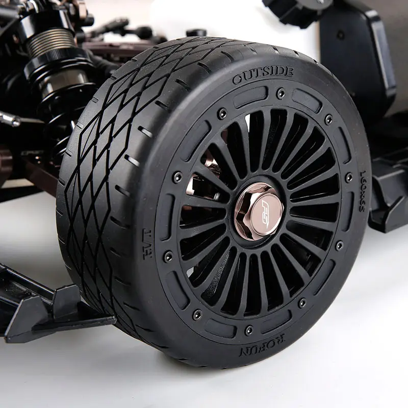 Wheel and tires 160X65mm for 1/5 rc on-road car