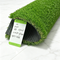 Gazon synthétique de haute qualité à l'aspect naturel, tapis d'herbe artificielle verte, tapis de gazon Cesped, décoration de paysage pour la maison et le jardin