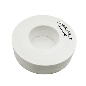 Muela de pulido fino, máquina irregular blanca, borde biselado, rueda de pulido de lana de óxido de plutonio - Product Image 5