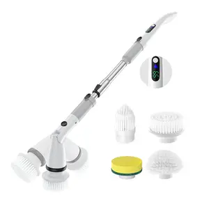 hot products 2024 dust plastic cleaning brush for sofa and bed electric cleaning brush scrubber