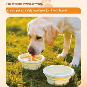 Recipiente Plegable Portátil para <span class=keywords><strong>Perros</strong></span> y Gatos, para Comer y Beber al Aire Libre - Product Image 2