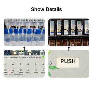 ตู้จำหน่ายน้ำหอมแบบตั้งพื้นพร้อมหน้าจอสัมผัสสำหรับตัวอย่างน้ำหอม - Product Image 6