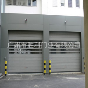Porte industrielle électrique à enroulement rapide en alliage d'aluminium rigide haute vitesse 6m x 6m pour entrepôt, usine, logistique - Product Image 3