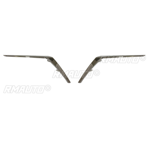 Pour Nissan Kicks 2021 2022 2023, garniture de pare-chocs avant gauche et droite, chromée, pour conducteur et passager, accessoires de remplacement - Product Image 4