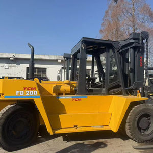 Chariot élévateur diesel d'occasion TCM HELI FD200 20 tonnes à prix avantageux, d'origine japonaise, disponible en versions 10, 20 et 25 tonnes, en promotion. - Product Image 1