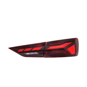 Feux arrière de voiture KGKB pour <span class=keywords><strong>Audi</strong></span> <span class=keywords><strong>A3</strong></span> 2013-2020, style RS, avec clignotants LED dynamiques, accessoires Plug and Play - Product Image 1