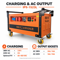 Alimentation électrique mobile robuste IPS1523L 15KW 23kWh, stockage de batterie industriel pour les secours d'urgence, la construction en extérieur