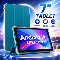 Tablet de 7 Pulgadas con 3GB de RAM, 32GB de ROM, Chip MTK de Cuatro Núcleos, Android, para Negocios