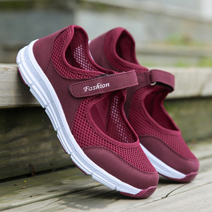 Nouvelles chaussures de printemps pour femmes âgées, baskets légères et décontractées pour femmes, chaussures de marche confortables pour dames - Product Image 3