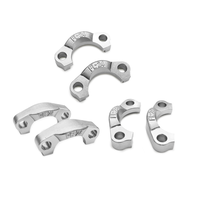 Collier de serrage à bride fendue SAE haute pression en acier inoxydable et acier au carbone pour tuyau hydraulique