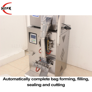 HZPK Automatic Granule Packing Machine Vertical Sugar Sachet Chips Dried Fruit Bag <b>Sealing</b> Multi-function Packaging Machine - Product Image 6