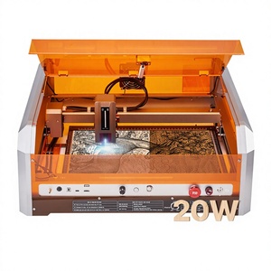 เครื่องแกะสลักด้วยเลเซอร์ไดโอด VEVOR 20W ขนาด 15.7 x 15.7 นิ้ว พร้อมกล้องในตัว สำหรับอะคริลิก หิน โลหะ พลาสติก แก้ว ยาง ไม้ - Product Image 1