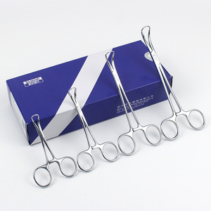 Pinces à serviettes médicales en acier inoxydable Xinhua, plusieurs spécifications, pinces chirurgicales pour usage en laboratoire - Product Image 1