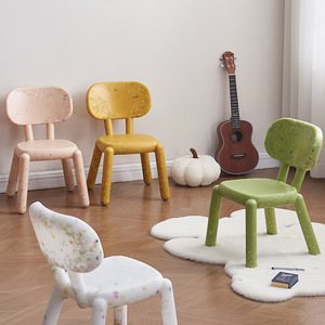 Silla Infantil <span class=keywords><strong>Charlie</strong></span>, Colorida y Elegante, de Plástico PE Resistente, para Niños y Bebés, Ideal para la Sala de Estar, Gran Venta - Product Image 4