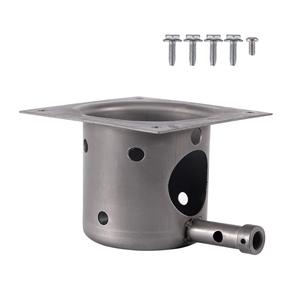 Parrilla de pellets eléctrica para exteriores, olla de fuego de Metal para máquina de barbacoa <span class=keywords><strong>Traeger</strong></span>, accesorio para acampar, preparar tu carbón - Product Image 5
