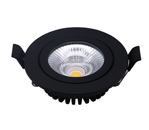 Projecteur Led COB très fin, en aluminium, résiste à l'eau et à la chaleur, <span class=keywords><strong>spot</strong></span> lumineux pour <span class=keywords><strong>salle</strong></span> <span class=keywords><strong>de</strong></span> <span class=keywords><strong>bain</strong></span>, eau d'humidité, IP54, 2000-3000K, 1x5W - Product Image 1