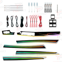 Kit d'éclairage d'ambiance dynamique LED complet TMPRO pour BMW Série 5 F10 2012-2017, accessoires de mise à niveau pour l'éclairage intérieur de la voiture