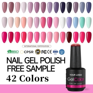 เจลเพ้นท์เล็บสีใหม่ 42 สี ขายส่ง ติดทนนาน ปราศจากสาร Hema ใช้กับยูวีและแอลอีดี ราคาโรงงาน รับผลิต OEM - Product Image 1