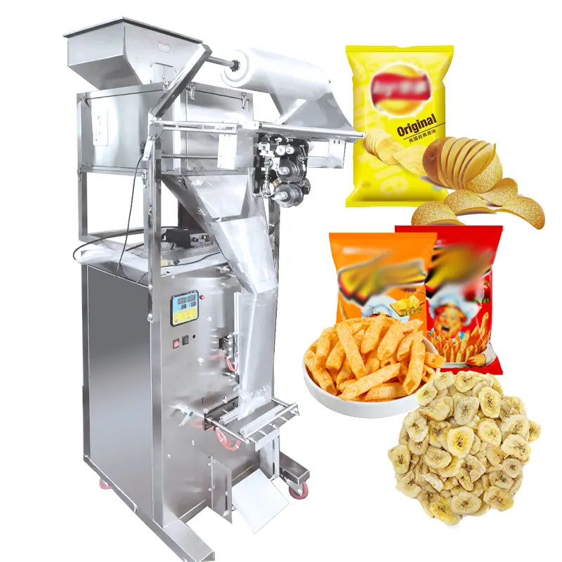 Automatische digitale Wiege chips Maschine Snack füll maschine Kartoffel chips Verpackungs maschine