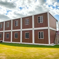 Maison préfabriquée détachable et recyclable de style campagnard, personnalisable pour la ferme et la zone rurale, prête à assembler