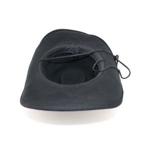 Sombrero de Vaquero Unisex H6333, Gorra de Jazz, Sombrero de Caballero Ecuestre para Hombre y Mujer, Sombrero Fedora de Lana de Ala Ancha, Gorras de Vaquero de Lana - Product Image 4