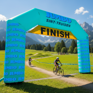 Arche gonflable personnalisée pour événements sportifs, avec logo, pour marathon, départ/arrivée, entrée, idéale pour VTT en extérieur - Product Image 1
