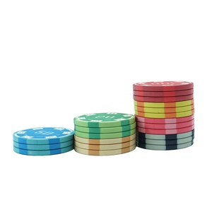 Neues Design 39mm*3,5mm Keramik-Pokerchips mit 10g pro Stück, Digitalwert-Chips Direkt vom Hersteller für Casino-Spiele - Product Image 6
