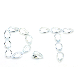 Prezzo di fabbrica della pietra <span class=keywords><strong>acquamarina</strong></span> tagliata a forma di pera della pietra preziosa naturale sciolta dell'<span class=keywords><strong>acquamarina</strong></span> per i gioielli - Product Image 3