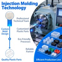 Produttore Cinese di Stampaggio a Iniezione OEM ODM, Parti di Ricambio in Plastica Personalizzate, Prodotti in Plastica, Servizio di Stampaggio a Iniezione per Involucri