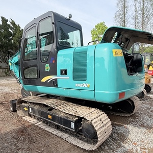 Excavatrice d'occasion de haute qualité SWE90E 9 tonnes avec moteur Kubota et système hydraulique KYB, prête pour la construction SWE30 SWE60 - Product Image 2