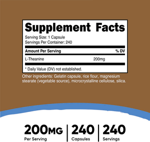 Oem <span class=keywords><strong>L</strong></span>-Theanine Voedzame Vitaminecapsules Voedingssupplementen - Product Image 5