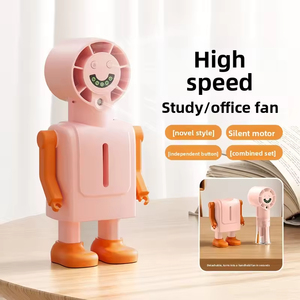 Nuevo Ventilador de Nebulización Robótico 2026, Adornos Decorativos, Gran Potencia de Viento, Funcionamiento Silencioso, Material ABS/PC, Batería de Larga Duración, Portátil - Product Image 3