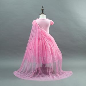 2020 fashion sequin mesh skirt <span class=keywords><strong>Frozen</strong></span> <span class=keywords><strong>elsa</strong></span> dress for kids Christmas gift halloween - Product Image 4