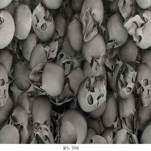 ฟิล์มจุ่มไฮโดรกราฟิกส์หัวกะโหลกออกแบบได้เองฟิล์มพิมพ์ลายน้ำ - Product Image 3