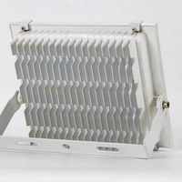Projecteur LED mural extérieur en aluminium moulé sous pression, étanche IP65, certifié CE, lumière du jour 6000K, 50W 100W 150W 200W, couvercle blanc