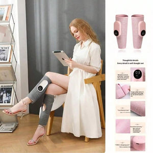 Masseur de jambes LM LM25119 rechargeable à compression d'air pour mollets, cuisses et genoux, avec trois modes de massage 360° complet - Product Image 2