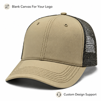 Gorra Trucker de Algodón 100% con Logotipo Personalizado, Estilo Hip Hop Casual, Malla Trasera, Gorra de Béisbol con Bordado, Impresión y Etiqueta Tejida, Servicio OEM ODM