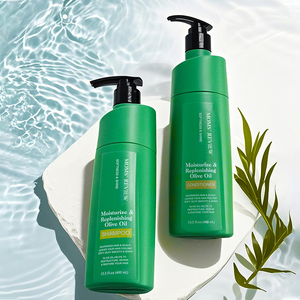 MOMS' REVIEW Ensemble Shampooing et Après-Shampooing Nourrissant en Profondeur et Lissant, Qualité Salon pour Cheveux Secs et Abîmés - Product Image 2